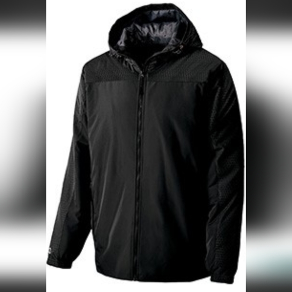Holloway Polyester Full Zip Bionic Hooded Jacket Style 229017 Dry-Excel Pin-Hold - Picture 3 of 12